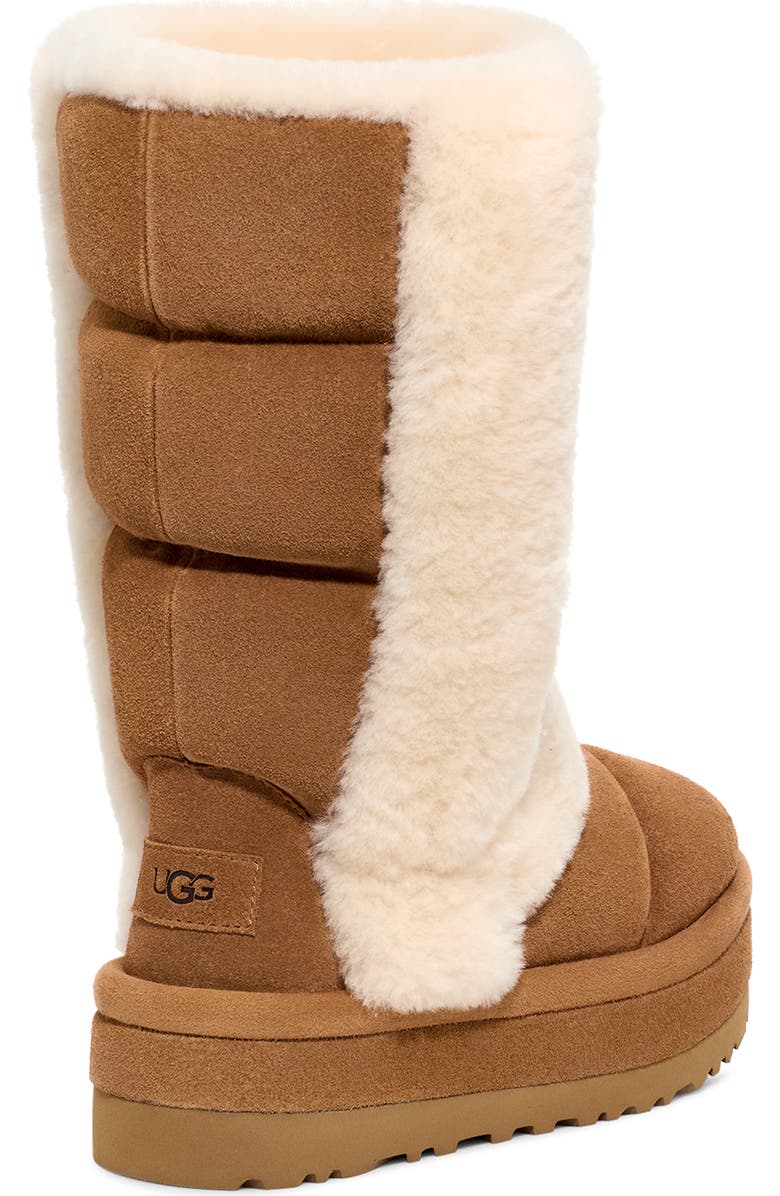 UGG<sup>®</sup> Chillapeak Genuine Shearling Trim Tall Boot, Alternate, color, Che