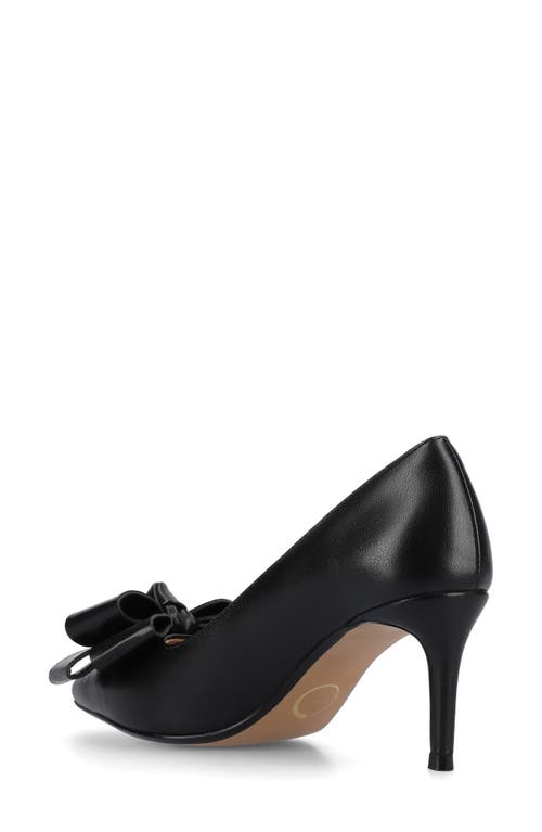 Journee Collection Crystol Pump In Black