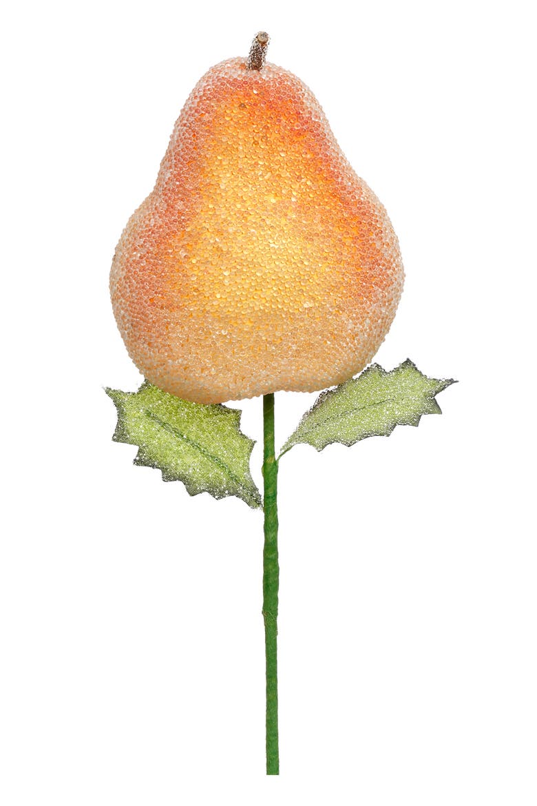 Christmas Pear Pick , Box of 6, Main, color, Apricot