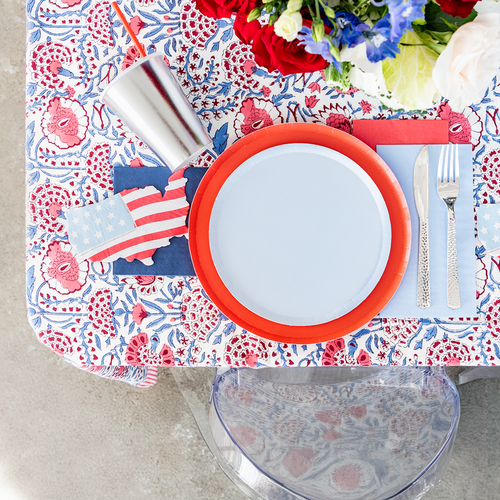 Jollity & Co Shade Collection Large Napkins In Midnight