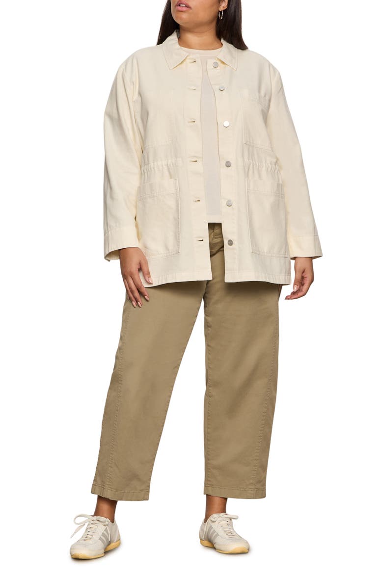 Greenhouse Cotton Jacket, Alternate, color, COLLAGEN WHITE