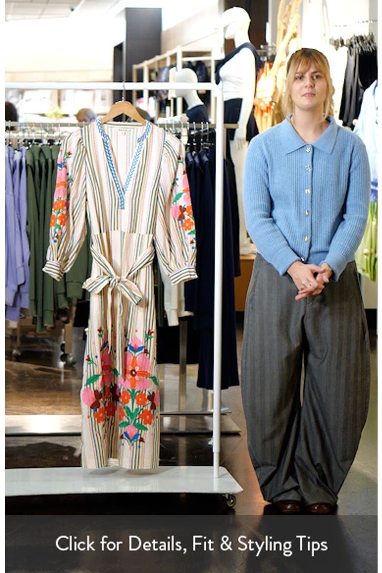 Octavia Cotton Midi Dress video