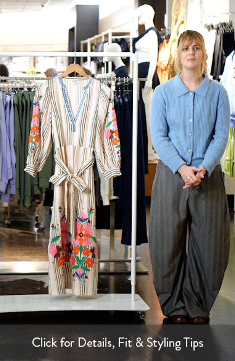 Octavia Cotton Midi Dress, sales video thumbnail