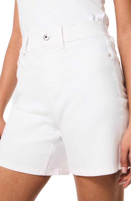Spanx ® Pull-on High Waist Denim Shorts In White