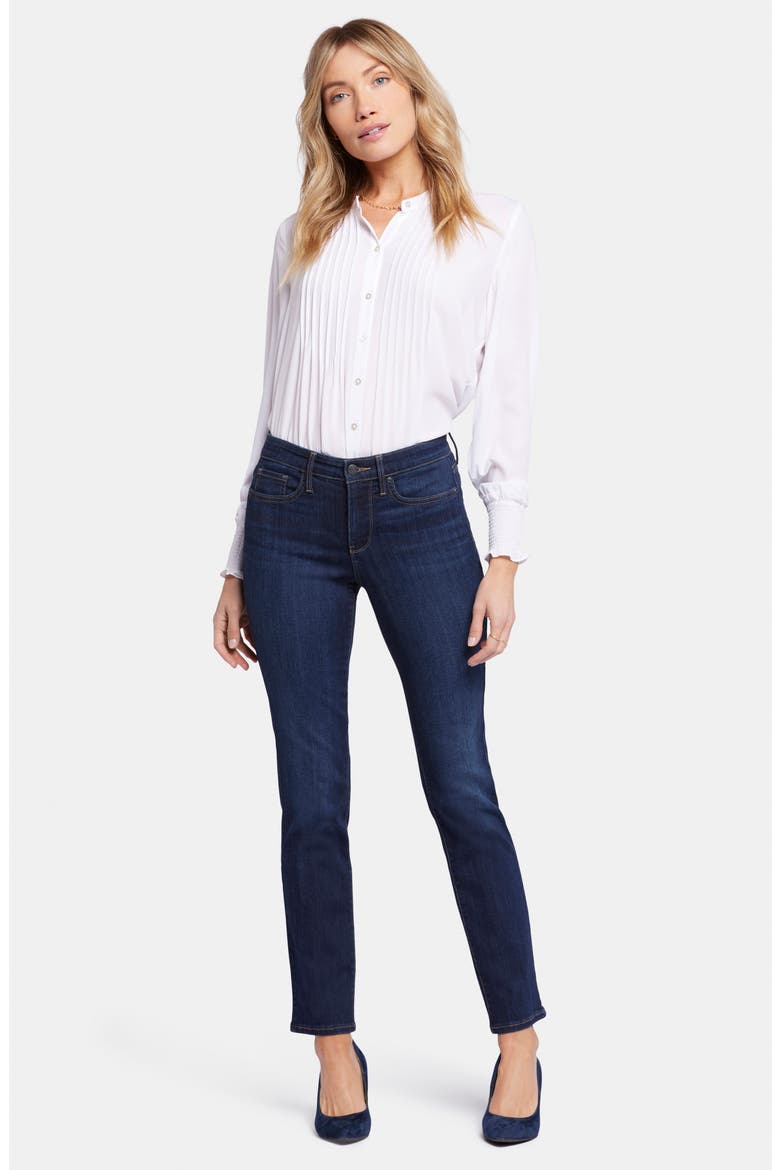 Sheri Slim Straight Leg Jeans, Alternate, color, NORTHBRIDGE