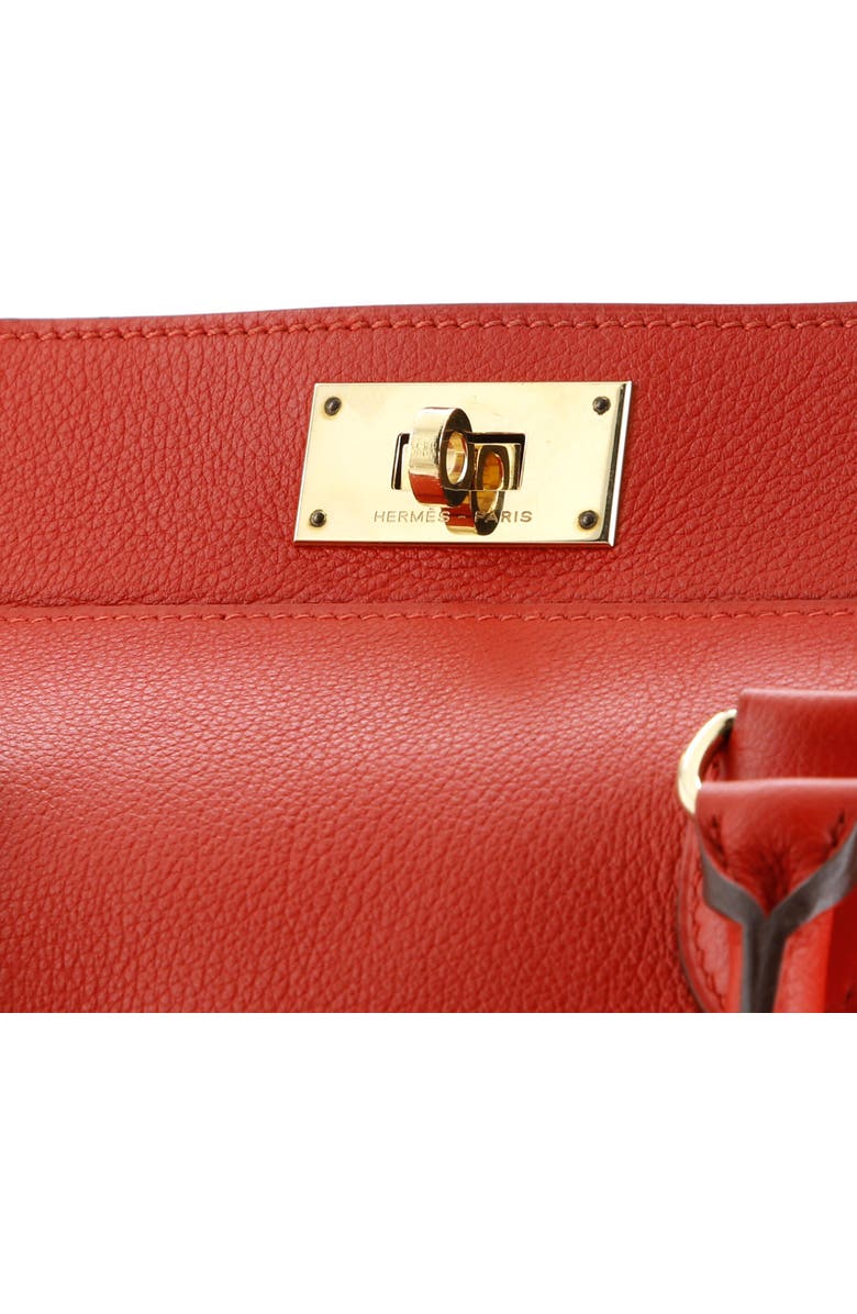 Pre-Owned Hermes Toolbox Bag Evercolor 20, Alternate, color, Rouge Tomate