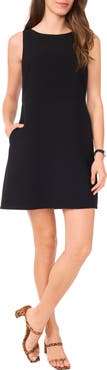 Halogen® Sleeveless A-Line Minidress
