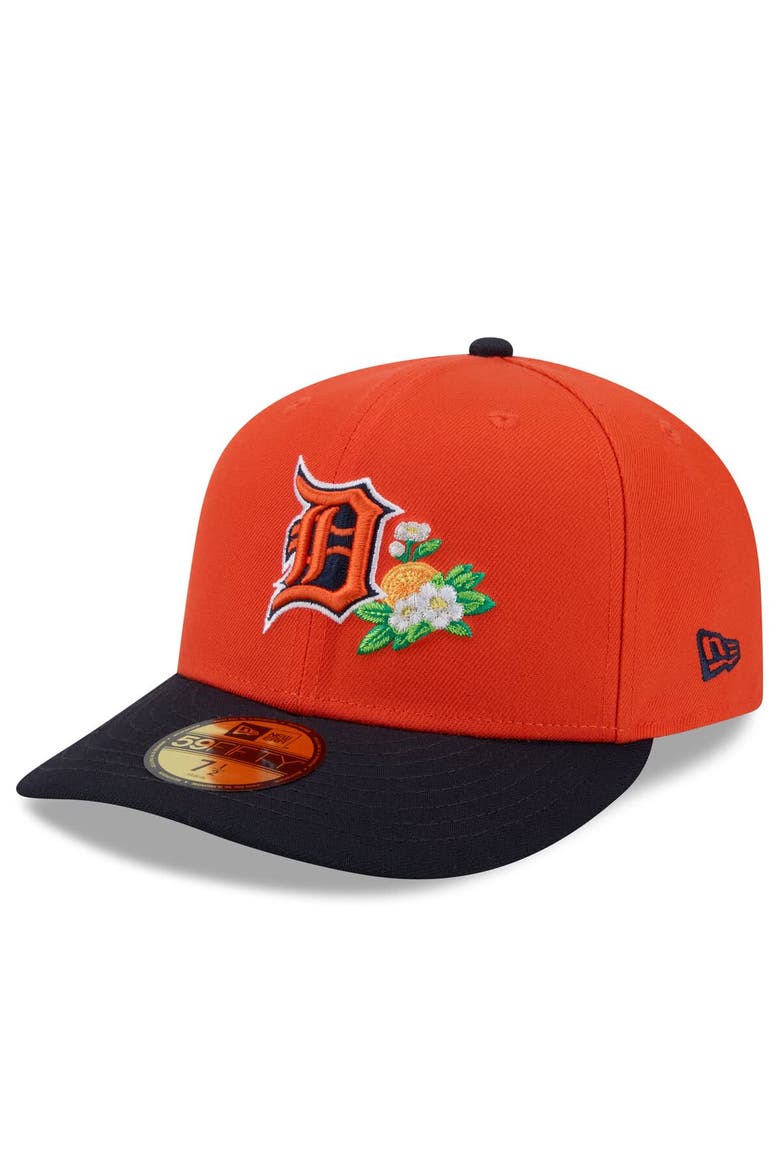 Men's New Era  Orange/Navy Detroit Tigers 2026 Spring Training 59FIFTY Fitted Hat, Alternate, color, Orange