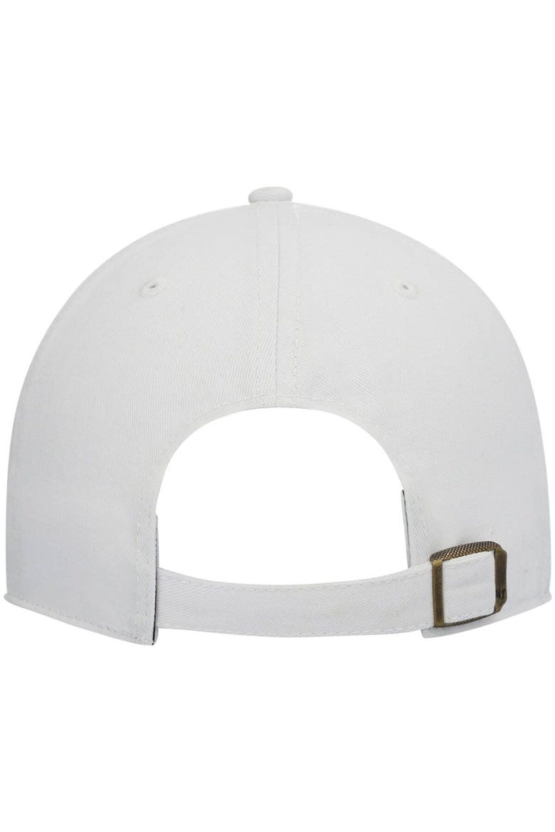 Women's '47 White Baltimore Ravens Miata Clean Up Logo Adjustable Hat, Alternate, color, White