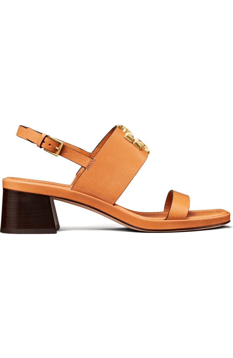 Tory Burch Eleanor Slingback Sandal, Alternate, color, Brandy