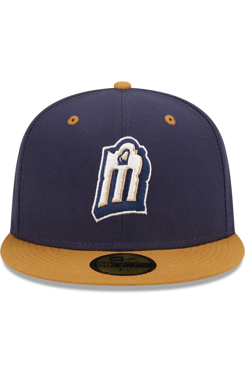 New Era Men's New Era Navy San Antonio Missions Authentic Collection Team Alternate 59FIFTY Fitted Hat, Alternate, color, Navy