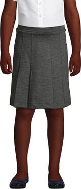 Lands' End School Uniform Girls Ponte Pleat Skirt