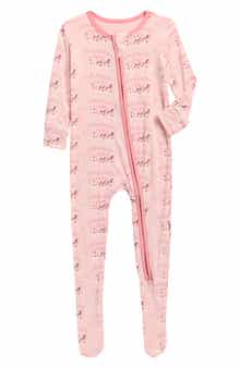 Print Zip Footie