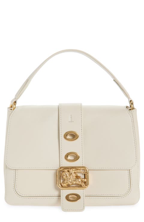 Small Rider Leather Top Handle Bag