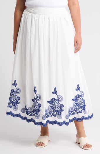 Forgotten Grace Embroidered Maxi Skirt