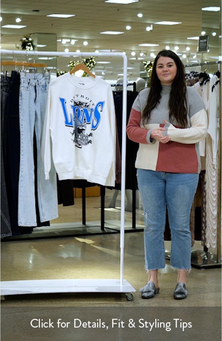 NFL Lions Conversion Graphic Sweatshirt, sales video thumbnail