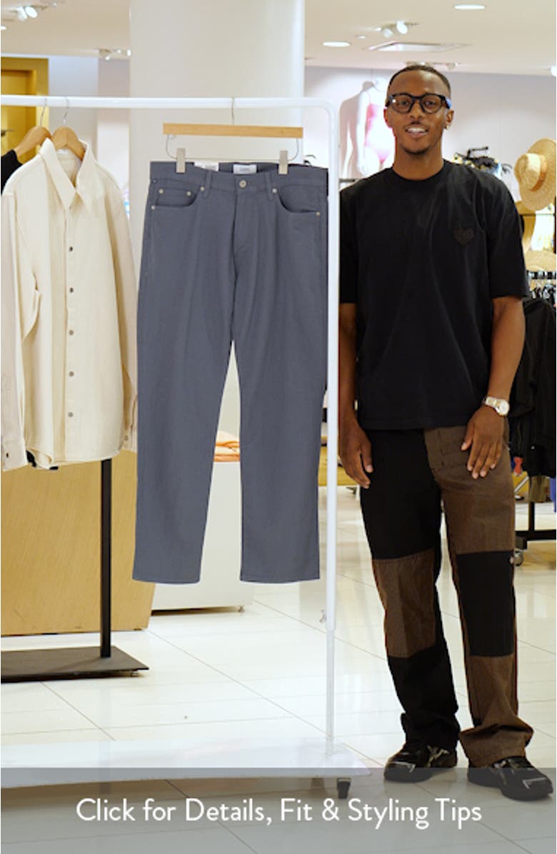 Elijah Relaxed Straight Leg Pants, sales video thumbnail