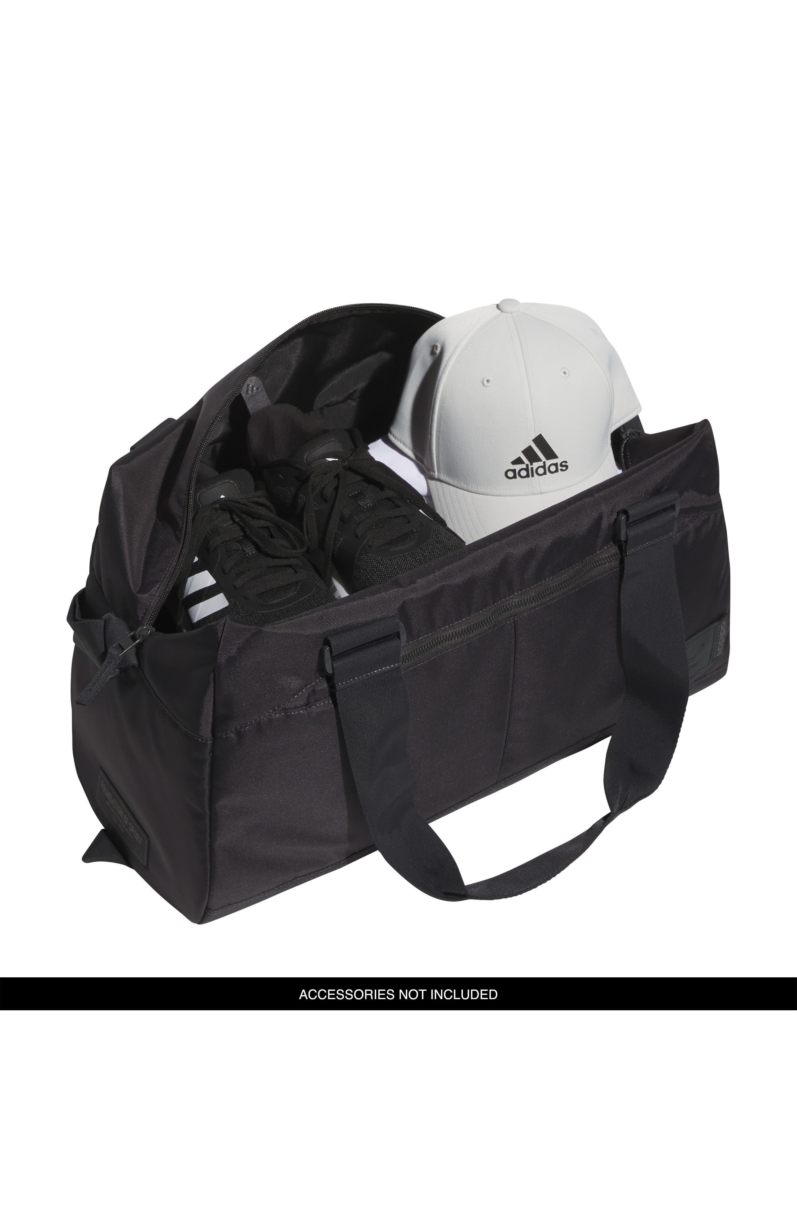 adidas Lounge Duffel, Alternate, color, Dark Grey