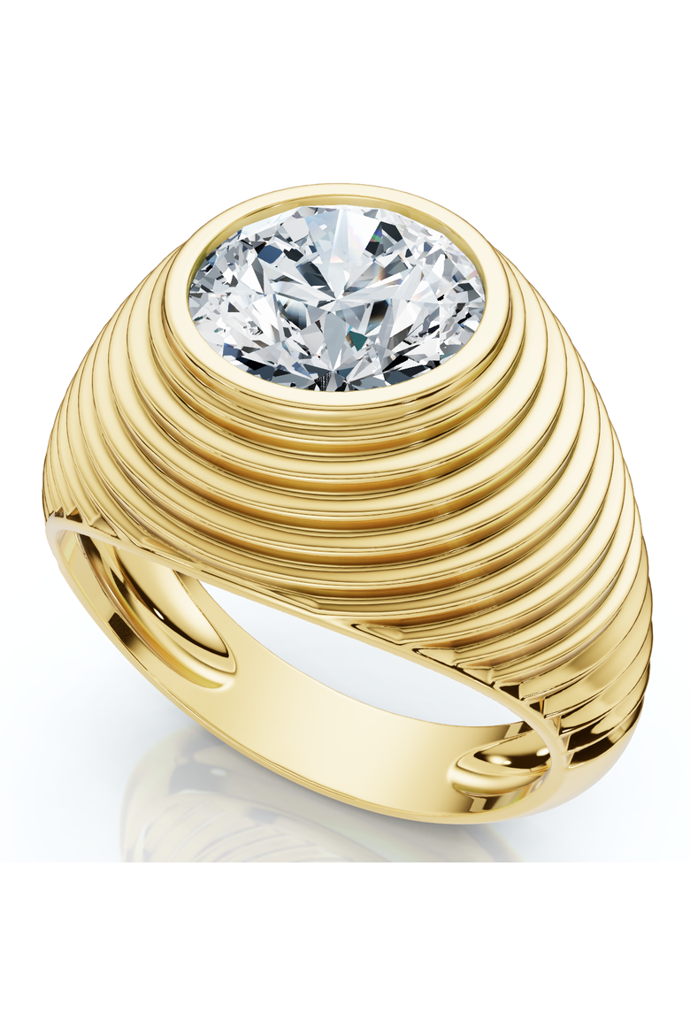 Certified 2Ct Kara Diamond Engagement Anniversary Ring 14k Gold Lab Grown, Main, color, 14k Yellow Gold