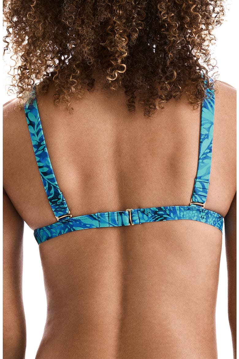 Sawyer Banded Bikini Top, Alternate, color, FLORA