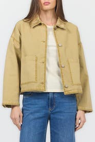 Dear John Sable Chore Embroidery Trim Jacket