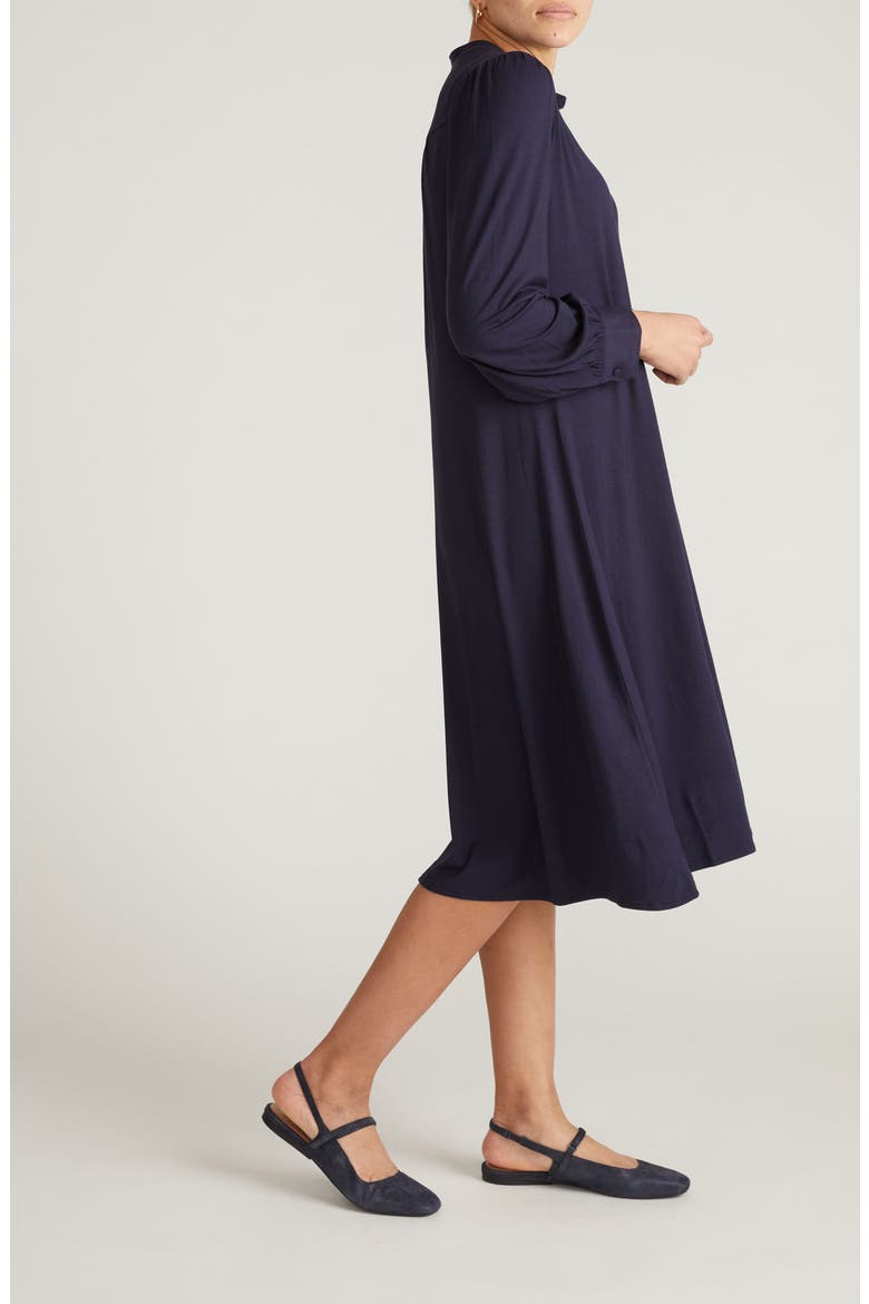 Liquid Long Sleeve Dress, Alternate, color, MIDNIGHT
