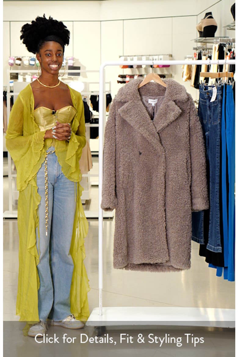 Darla Faux Fur Coat video