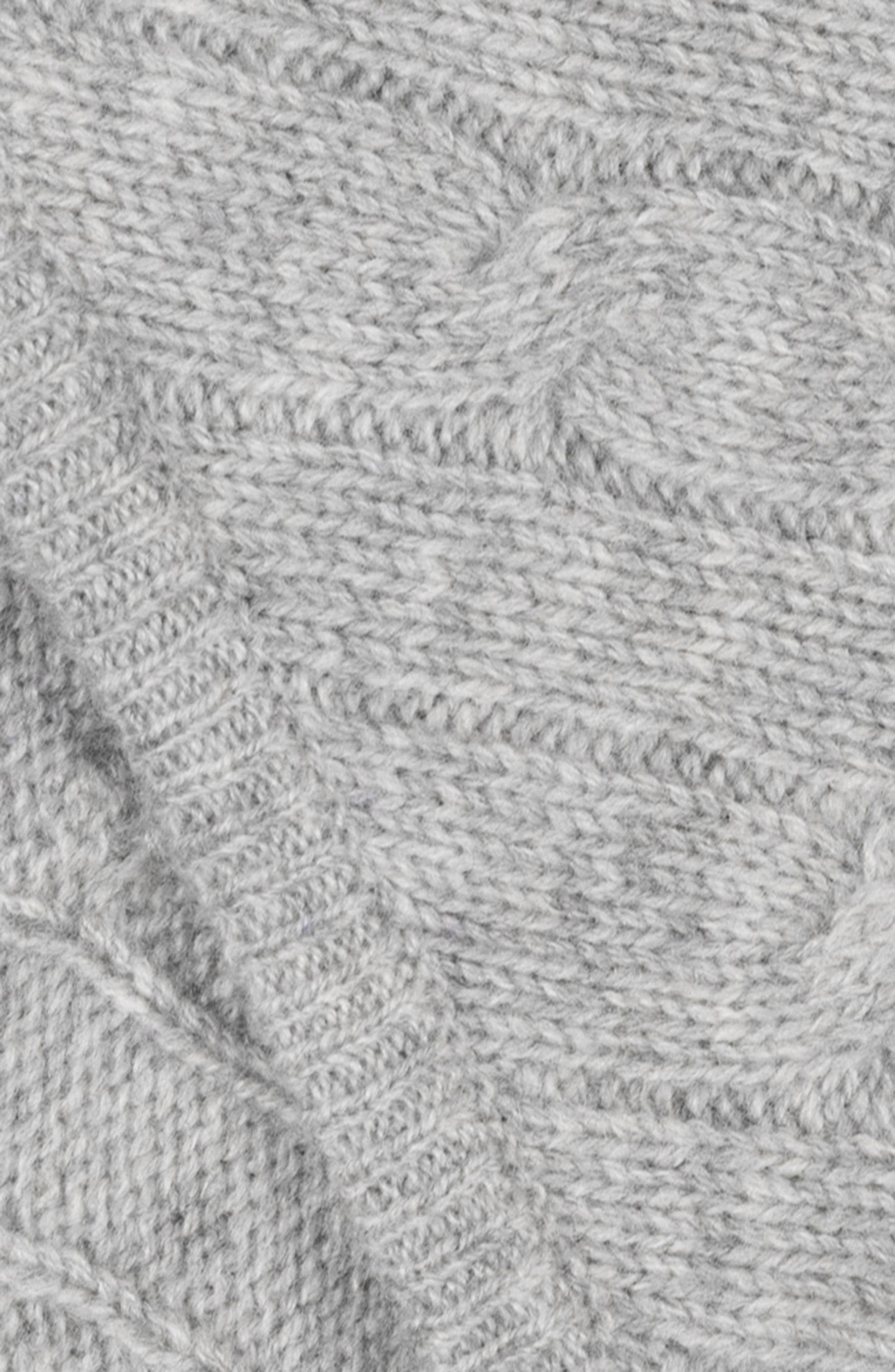 Polo Ralph Lauren Cable Knit Wool & Cashmere Triangle Scarf (Women ...