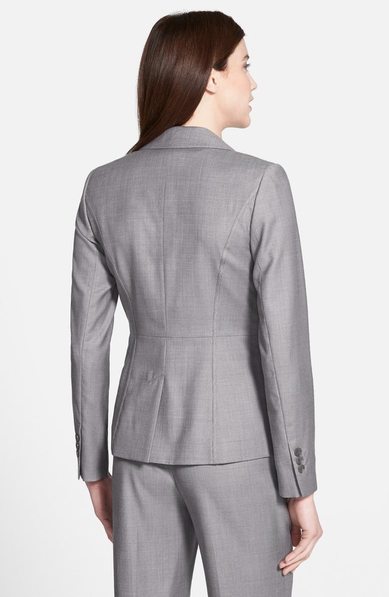 Classiques Entier<sup>®</sup> One-Button Wool Suiting Jacket, Alternate, color,