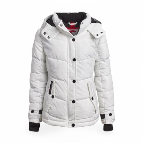 Girls' Quilted Heavyweight Winter Coat