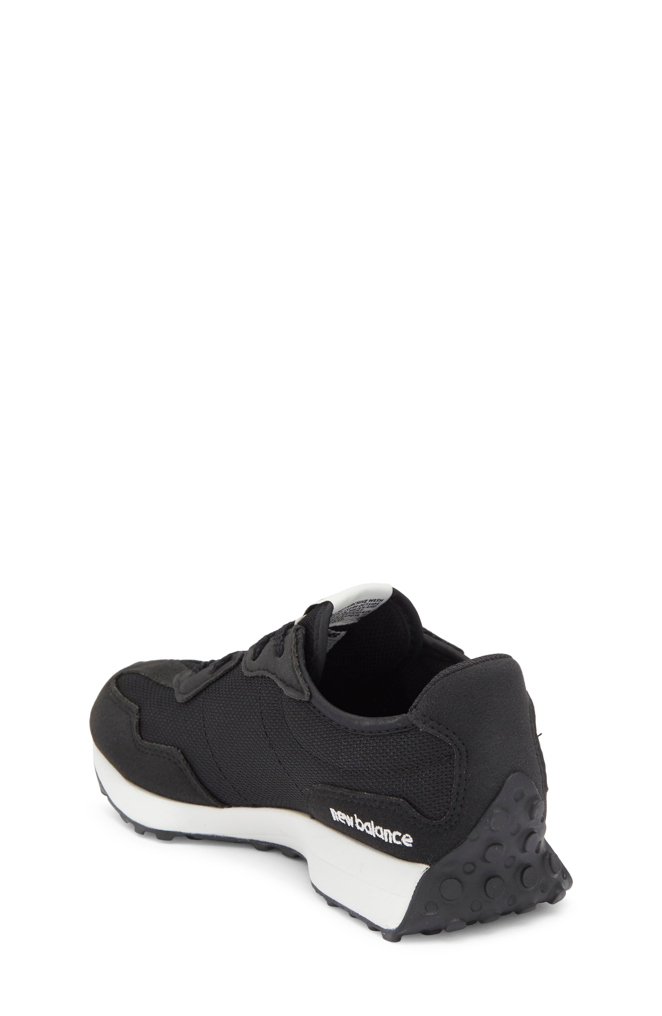 Kids' 327 Sneaker, Alternate, color, BLACK/ WHITE