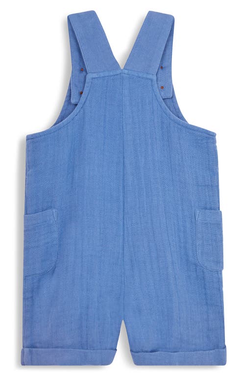 Jojo Maman Bébé Jojo Maman Bebe Cotton Bodysuit & Shortalls Set In Blue