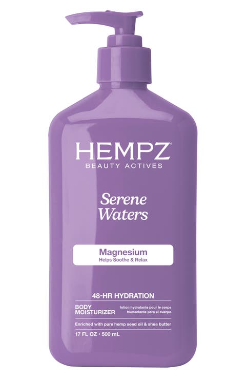 Serene Waters Moisturizing Body Lotion with Calming Magnesium