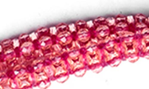 Deepa Gurnani Bethany Beaded Necklace In Fuchsia