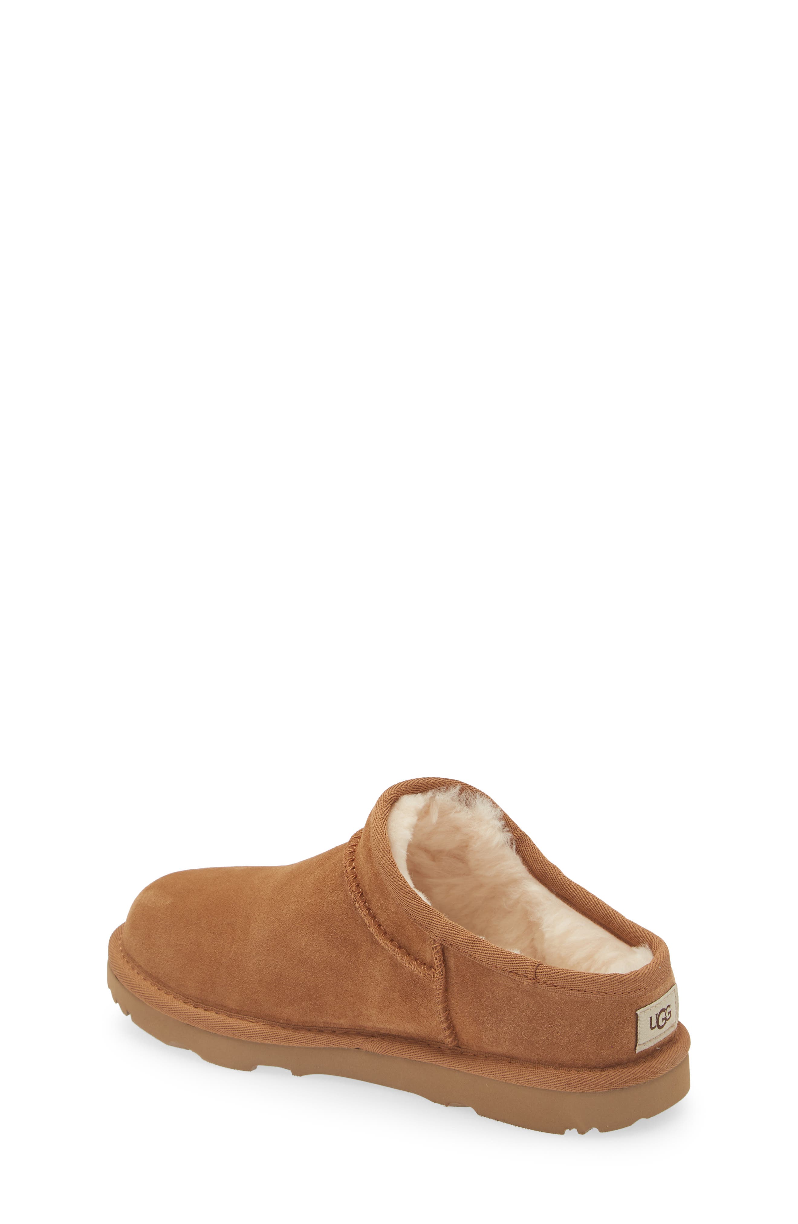 UGG<sup>®</sup> Kids' Classic Slipper, Alternate, color, Chestnut
