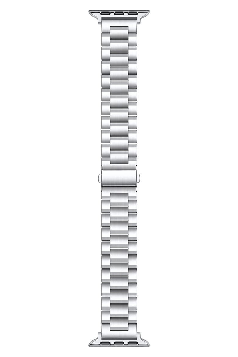 Maxwell Bracelet Apple Watch® Watchband, Main, color, SILVER