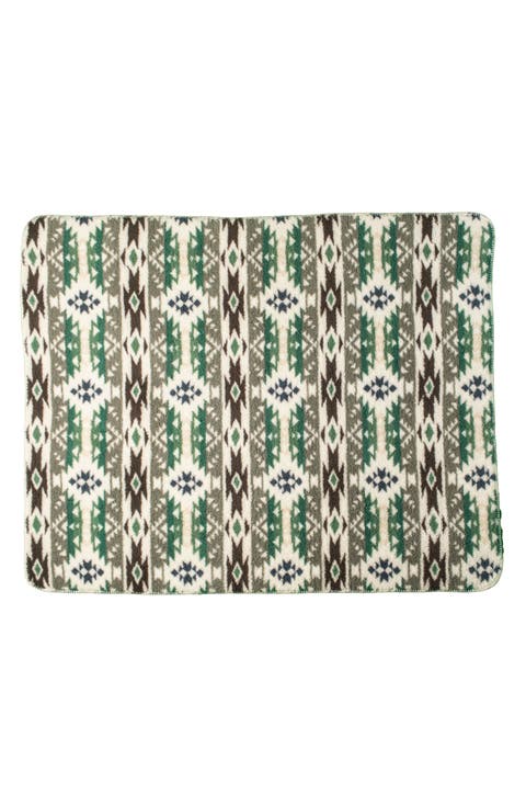 Faux Shearling Throw Blanket