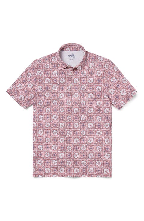 Pua Patchwork Aloha Polo