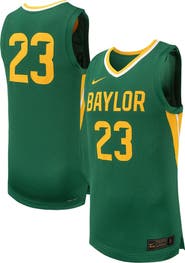 Nike Men's Nike #23 Green Baylor Bears Replica Basketball Jersey