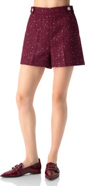 IVONNE Tailored Shorts with Pockets