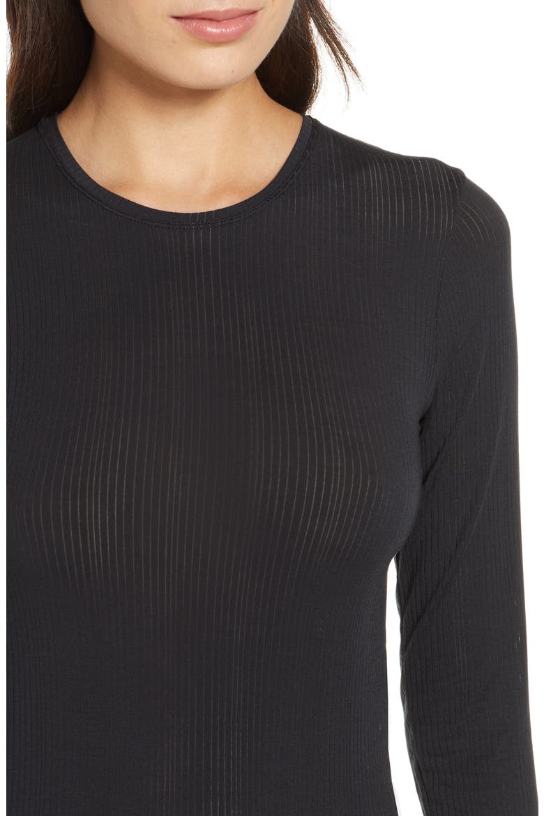 Whipped Long Sleeve, Alternate, color, BLACK