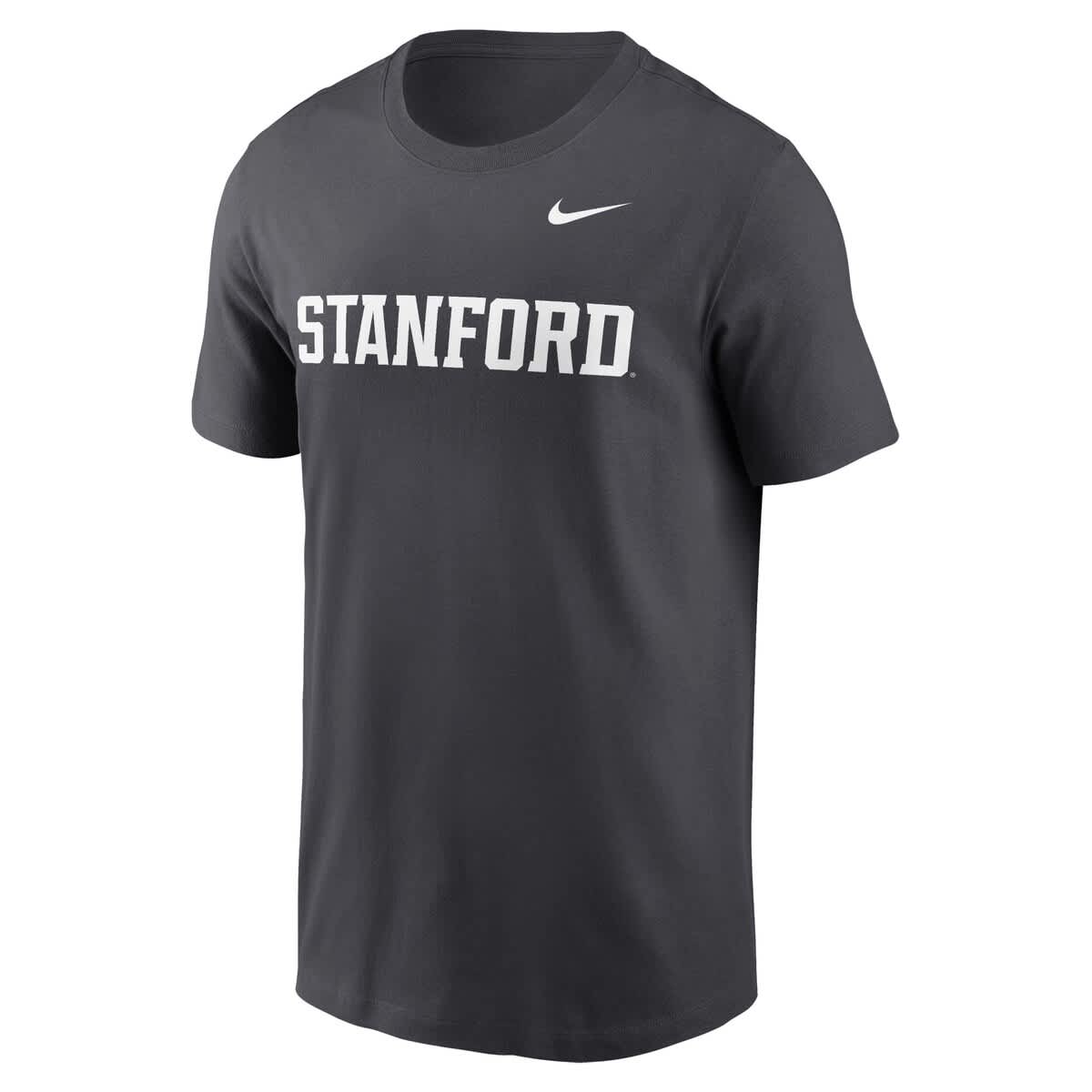 Men's Nike Anthracite Stanford Cardinal Primetime Wordmark T-Shirt - image 2
