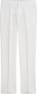 Berle Flat Front Linen Dress Pants