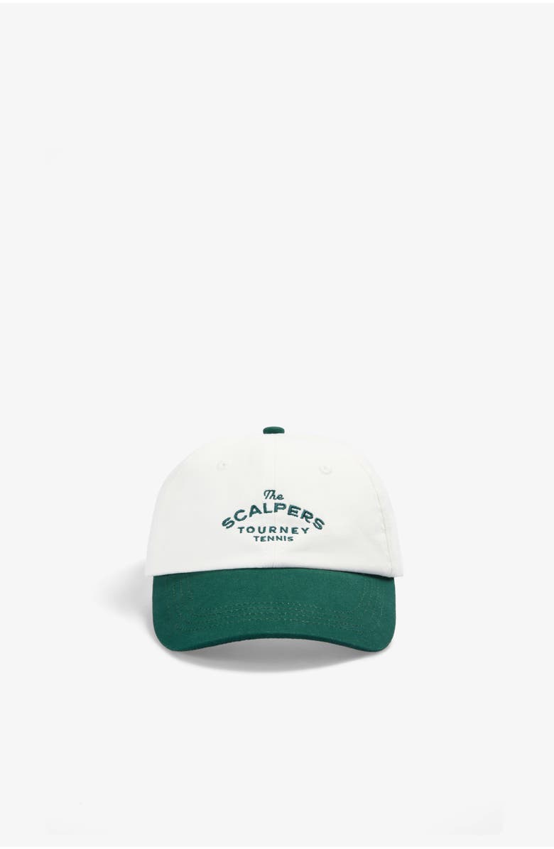 Scalpers Contrast Visor Cap, Alternate, color, Green