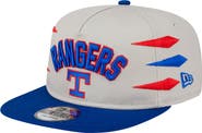 New Era Men's New Era Cream Texas Rangers Iron Golfer Snapback Hat
