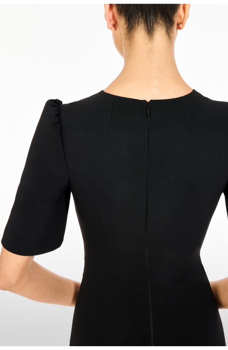 Jenny Packham Roma Midi Dress, Alternate, color, Liquorice