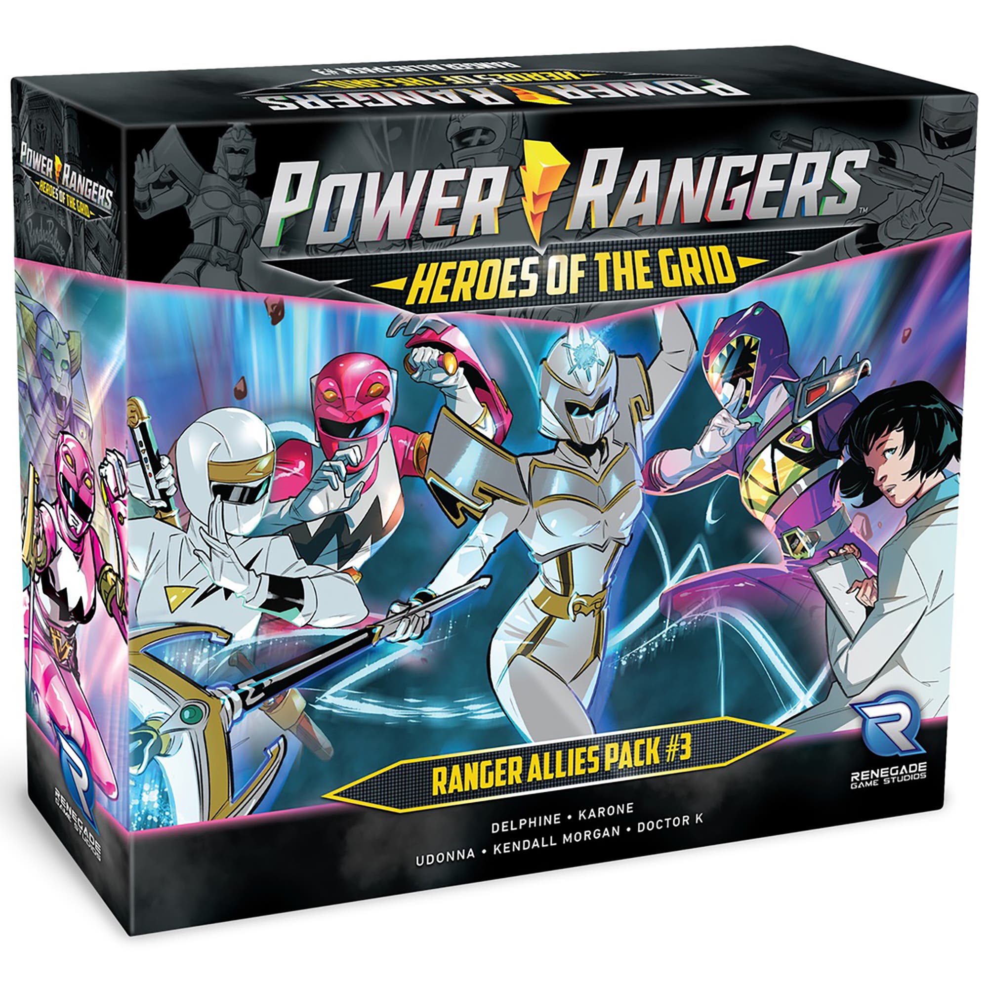 Power Rangers Heroes Of The Grid Ranger Allies Pack 3 Expansion