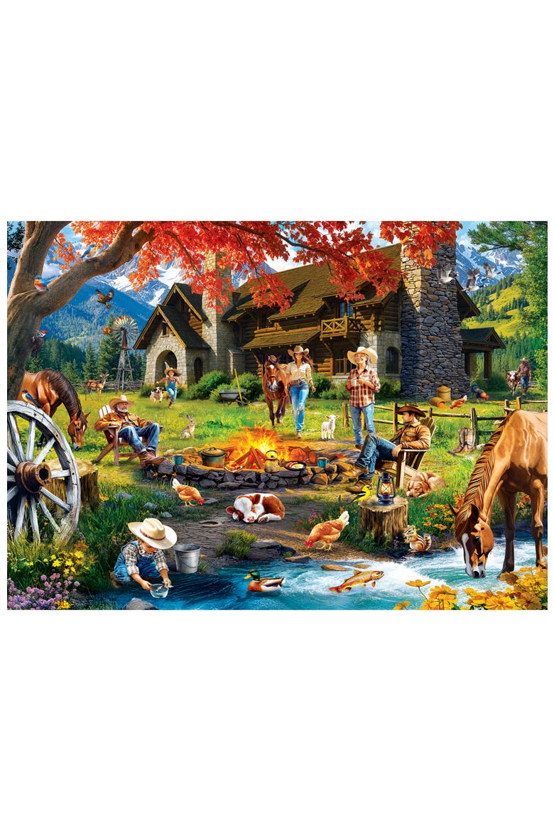 The Big House 1000 Piece Jigsaw Puzzle, Alternate, color, Multicolor