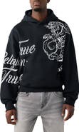 True Religion Tiger Script Boxy Hoodie