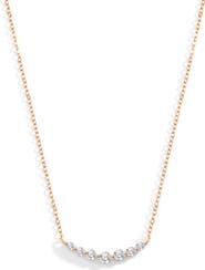 Mint & Lily Classic Arc Cubic Zirconia Necklace